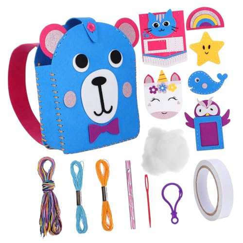 Abaodam 7 Teiliges Filz Nähset Für DIY Filz Taschen Bastelset Mit Niedlichen Nähmustern Ideal Für Anfänger Kreativwerkzeuge Und Bastelmaterialien Für Filzprojekte Abaodam 7 Teiliges Filz Nähset Für DIY Filz Taschen Bastelset Mit Niedlichen Nähmustern Ideal Für Anfänger Kreativwerkzeuge Und Bastelmaterialien Für Filzprojekte von Abaodam