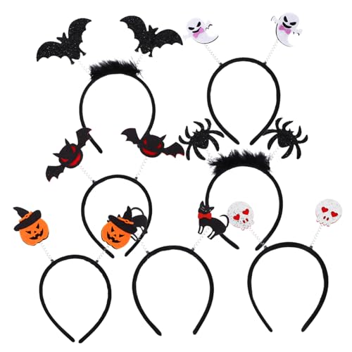 Abaodam 7 Teiliges Halloween Stirnband Kürbismaske Sensenmann Kostüm Für Bandanas Teenager Cosplay Stirnbänder Kopfbedeckungen Kostüme Mädchen Stirnbänder Abaodam 7 Teiliges Halloween Stirnband Kürbismaske Sensenmann Kostüm Für Bandanas Teenager Cosplay Stirnbänder Kopfbedeckungen Kostüme Mädchen Stirnbänder von Abaodam