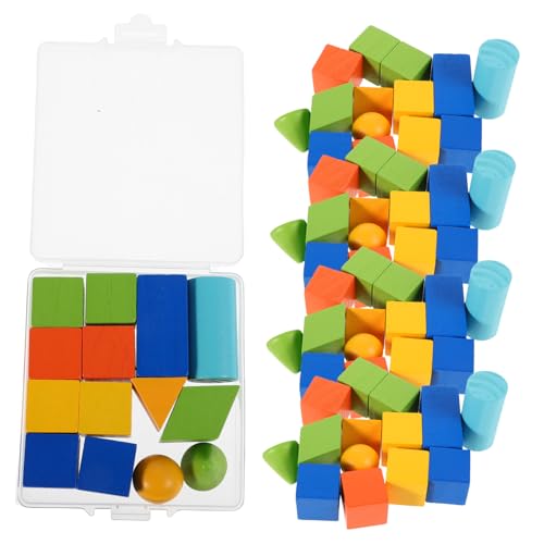 Abaodam 70 Stück Geometrisches Modell Dreidimensionale Modelle Mathematikartikel Geometrische Körper Dreidimensionale Formen Lehrmittel Für Geometrie Geometriespielzeug Für Holz von Abaodam