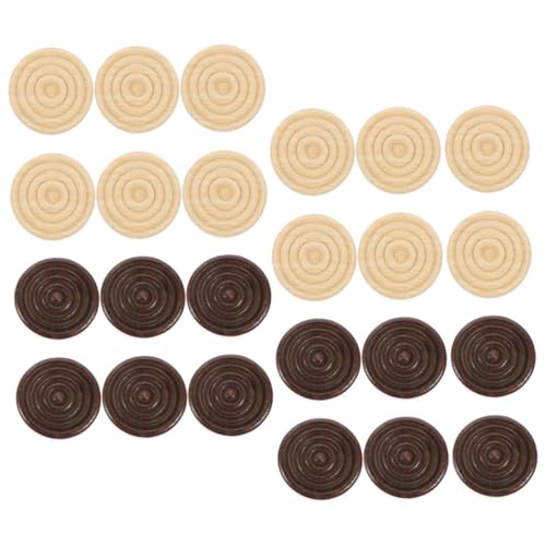 Abaodam 72 Stück Dame-zubehör Spielchip Schachspiele Dame-brettspiel Für Schachbrettspiel Backgammon Magnetisches Spiel Schachbrett Zubehör Holz Dame Schach Für Brettspiel Hölzern Abaodam 72 Stück Dame-zubehör Spielchip Schachspiele Dame-brettspiel Für Schachbrettspiel Backgammon Magnetisches Spiel Schachbrett Zubehör Holz Dame Schach Für Brettspiel Hölzern von Abaodam