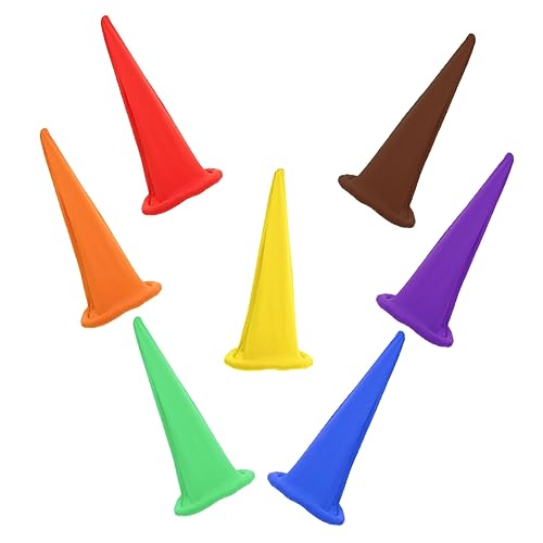 Abaodam 7Stücke Teiliges Weihnachts Zwerg Hut Lustige Kostüm Requisiten für Halloween und Weihnachten Vielseitige Party Dekoration Leicht und Angenehm für Fotos von Abaodam