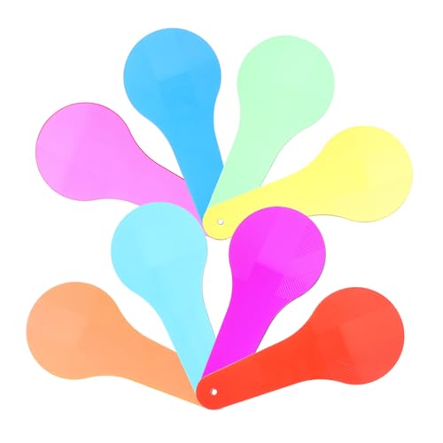 Abaodam 8 Blatt Transparente Farbfilter Folien Teiliges aus Acryl für Wissenschaftliche Entdeckung Farbtafeln Frühpädagogik Farbvermischung Lernspielzeug für Vorschule und Grundschule von Abaodam