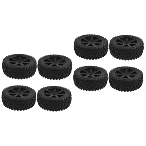 Abaodam 8 STK Räder Auto Spielzeug Off-Road Vehicle Wheels Car Toy Parts RC Autoteile und Zubehör kleine Spielzeugräder Spielzeuge kleine Spielzeugteile Teile Auto Spielzeug Spielzeugauto von Abaodam