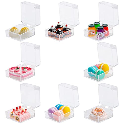 Abaodam Kleiner Dessert Modell 8 Stück für Kleiner Haus Künstliche Lebensmittel Spielzeug Realistische Miniatur Kuchen und Brot Dekoration Abaodam Kleiner Dessert Modell 8 Stück für Kleiner Haus Künstliche Lebensmittel Spielzeug Realistische Miniatur Kuchen und Brot Dekoration von Abaodam