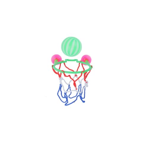 Abaodam 8 Stück Basketball-Spielset für für kinderspielzeug für Suction Cup Toy Badezimmer Basketballspielzeug Green von Abaodam