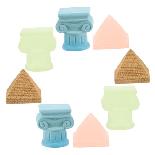 Abaodam 8stücke Teiliges Miniatur-römische Säulen Und Pyramide Deko Leuchtende Figuren Für Mikro-landschaften Aquarien Und Kreative -Dekorationen Für Zuhause Und Büro Abaodam 8stücke Teiliges Miniatur-römische Säulen Und Pyramide Deko Leuchtende Figuren Für Mikro-landschaften Aquarien Und Kreative -Dekorationen Für Zuhause Und Büro von Abaodam