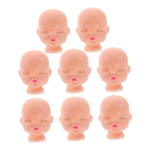 Abaodam 8stücke Puppenköpfe Aus Weichem Vinyl Schlüsselanhänger Zubehör Für Puppenhandwerk Schlafpuppe Basteln Kreative Projekte Und Einzigartige Dekorationen Abaodam 8stücke Puppenköpfe Aus Weichem Vinyl Schlüsselanhänger Zubehör Für Puppenhandwerk Schlafpuppe Basteln Kreative Projekte Und Einzigartige Dekorationen von Abaodam