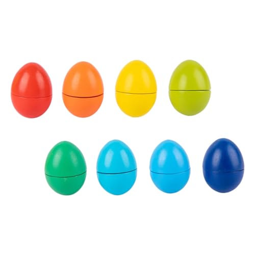 Abaodam 8 Stück Holzformerkennung, pädagogisch für praktisches Matching für Jungen und Mädchen und Farberkennung, Spielzeug mit bequemer Textur für frühes Lernen Abaodam 8 Stück Holzformerkennung, pädagogisch für praktisches Matching für Jungen und Mädchen und Farberkennung, Spielzeug mit bequemer Textur für frühes Lernen von Abaodam