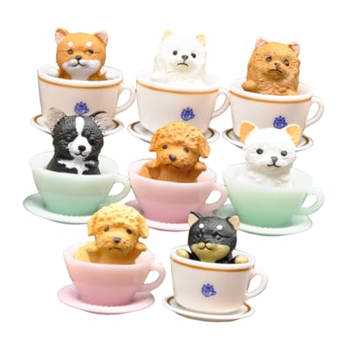 Abaodam 8 Stück Katzenfiguren Heimdekoration Realistische Figur Hund In Der Tasse Katze In Der Tasse Mini Realistische Tierfiguren Katzen Plüschtier Puppenhaus Dekoration Abaodam 8 Stück Katzenfiguren Heimdekoration Realistische Figur Hund In Der Tasse Katze In Der Tasse Mini Realistische Tierfiguren Katzen Plüschtier Puppenhaus Dekoration von Abaodam