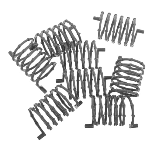 Abaodam 8 Stück Militärschutznetzwerk Drahtzaun Zubehör Bauklötze Zubehör Verkehrsmanagement Zubehör Actionfigur Zubehör sicherheitsnetz Drahtwächter Drahtschutz Plastik Dark Grey Abaodam 8 Stück Militärschutznetzwerk Drahtzaun Zubehör Bauklötze Zubehör Verkehrsmanagement Zubehör Actionfigur Zubehör sicherheitsnetz Drahtwächter Drahtschutz Plastik Dark Grey von Abaodam