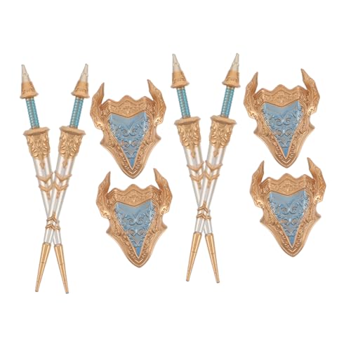 Abaodam 8 Stück Mini Bausteine ​​Actionfigur Zubehör Bausteine ​​Figuren Modelle Verkleidung Cosplay Spiele Römischer Soldat Zubehör Spielfigur Kunststoff von Abaodam