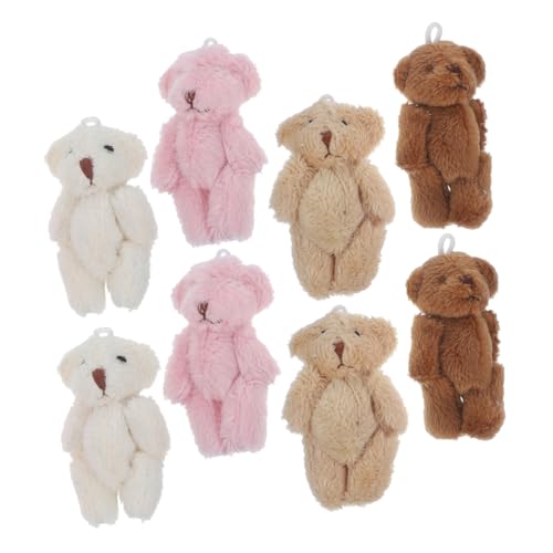 Abaodam 8 Stück Mini-plüschbärenpuppe Geburtstags-minibären Kleine Plüschspielzeug Miniatur-plüschbärenspielzeug Valentinstag Mini Plüschspielzeug Thanksgiving - Pp Baumwolle Abaodam 8 Stück Mini-plüschbärenpuppe Geburtstags-minibären Kleine Plüschspielzeug Miniatur-plüschbärenspielzeug Valentinstag Mini Plüschspielzeug Thanksgiving - Pp Baumwolle von Abaodam