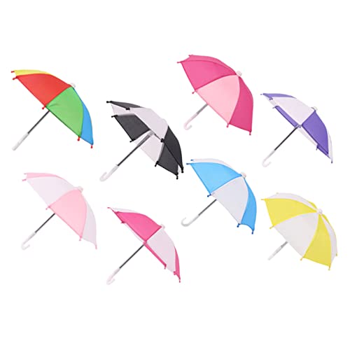 Abaodam Kleiner Regenschirm für Puppen 8 Stück Dekoratives Tischschirmmodell für Kinder Zartes Regenschirmdekor für Kleiner Häuser und Bastelarbeiten Abaodam Kleiner Regenschirm für Puppen 8 Stück Dekoratives Tischschirmmodell für Kinder Zartes Regenschirmdekor für Kleiner Häuser und Bastelarbeiten von Abaodam