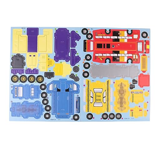 Abaodam 8 Stück Papierpuzzles Für Jungen Papierpuzzlespielzeug Papierpuzzles Für 3D-rätsel Abaodam 8 Stück Papierpuzzles Für Jungen Papierpuzzlespielzeug Papierpuzzles Für 3D-rätsel von Abaodam