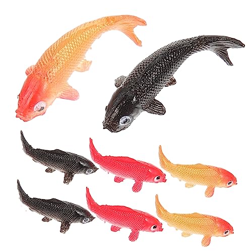 Abaodam 8 Stück Puppenhaus-Modell Miniatur Puppenhaus-Goldfisch-Figur Puppenstubenfisch Goldfischspielzeug kleines puppenhaus zubehör Goldfischfigur zum Selbermachen Mini-Material Plastik Abaodam 8 Stück Puppenhaus-Modell Miniatur Puppenhaus-Goldfisch-Figur Puppenstubenfisch Goldfischspielzeug kleines puppenhaus zubehör Goldfischfigur zum Selbermachen Mini-Material Plastik von Abaodam
