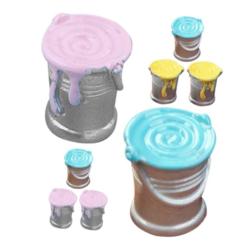 Abaodam 8 Stück Simulierte Farbeimer Puppenhauspuppen Puppenmöbel Puppen Für Puppenhaus Miniatur Puppenhaus Vinyl Puppenhaus Badezimmer Puppenhauspflanze Puppenhausverkleidung Abaodam 8 Stück Simulierte Farbeimer Puppenhauspuppen Puppenmöbel Puppen Für Puppenhaus Miniatur Puppenhaus Vinyl Puppenhaus Badezimmer Puppenhauspflanze Puppenhausverkleidung von Abaodam