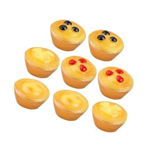 Abaodam 8 Stück Simulierter Obstkuchen Miniatur Süßigkeiten Maschine Gefälscht Bausatz Babypuppe Bausätze Essen Simulieren Eier Die Karton Menschen Land Figuren Film Eigelb Harz Abaodam 8 Stück Simulierter Obstkuchen Miniatur Süßigkeiten Maschine Gefälscht Bausatz Babypuppe Bausätze Essen Simulieren Eier Die Karton Menschen Land Figuren Film Eigelb Harz von Abaodam