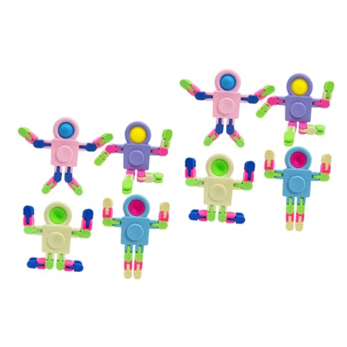 Abaodam 8 Stücke Transformierbare Roboter Sensorikspielzeug für Kinder Stressabbau Finger Spielzeug Gyroskop Puzzle Spielzeug für Eltern Kind Spiele und Sensorische Abaodam 8 Stücke Transformierbare Roboter Sensorikspielzeug für Kinder Stressabbau Finger Spielzeug Gyroskop Puzzle Spielzeug für Eltern Kind Spiele und Sensorische von Abaodam