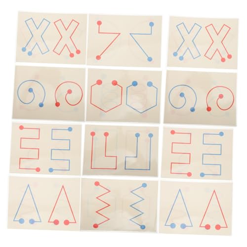 Abaodam 8 Stück Teiliges Gehirntrainings Kartenset für Montessori Lernspielzeug Linken und Rechten Gehirnhälfte Hand Auge Koordination Logisches Denken und Kognitive Entwicklung Geeignet Abaodam 8 Stück Teiliges Gehirntrainings Kartenset für Montessori Lernspielzeug Linken und Rechten Gehirnhälfte Hand Auge Koordination Logisches Denken und Kognitive Entwicklung Geeignet von Abaodam