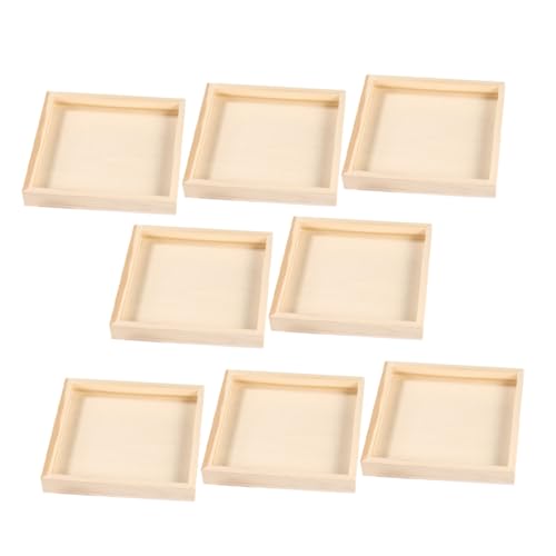 Abaodam 8 Stück Teiliges Holztablett Unlackiert Puzzle Organizer mit Präziser Ebenheit und Einzigartiger Struktur für Puzzles Sortierung und Aufbewahrung Mobiler Montessori Puzzlehalter Abaodam 8 Stück Teiliges Holztablett Unlackiert Puzzle Organizer mit Präziser Ebenheit und Einzigartiger Struktur für Puzzles Sortierung und Aufbewahrung Mobiler Montessori Puzzlehalter von Abaodam