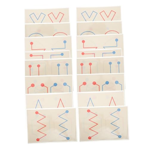 Abaodam 8 Stück Teiliges Lernspielzeug für Kleinkinder Brain Toy Hand Augen Koordination Interhemisphärisches Training und Kreatives Zeichnen für Jahre Alte von Abaodam