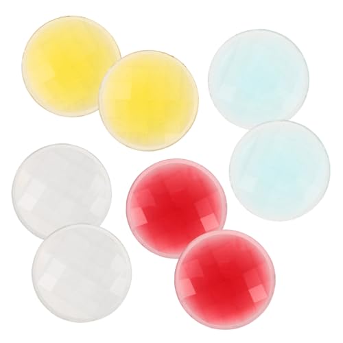 Abaodam 8 Stück Teiliges Linsen Set Farbige Kunststoff prismenlinsen HD Ersatzlinsen für DIY Bastelprojekte Vielseitiges Zubehör für Festival und Kreative Reparaturen Abaodam 8 Stück Teiliges Linsen Set Farbige Kunststoff prismenlinsen HD Ersatzlinsen für DIY Bastelprojekte Vielseitiges Zubehör für Festival und Kreative Reparaturen von Abaodam