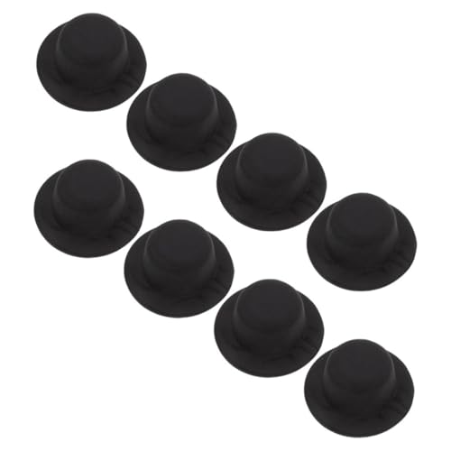 Abaodam 8 Stück Teiliges Mini Hüte Schwarz Kleine Bastel minihüte für DIY Puppenaccessoires Kreative Handwerksprojekte Familienaktivität Weihnachten Dekoration Abaodam 8 Stück Teiliges Mini Hüte Schwarz Kleine Bastel minihüte für DIY Puppenaccessoires Kreative Handwerksprojekte Familienaktivität Weihnachten Dekoration von Abaodam