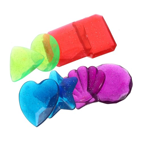 Abaodam 8 Stück Teiliges Pool Tauchspielzeug aus Langlebigem Acryl Bunte Unterwasser Schatzsteine für Poolspielzeug Rollenspiel Requisiten und Geburtstagsgeschenk von Abaodam