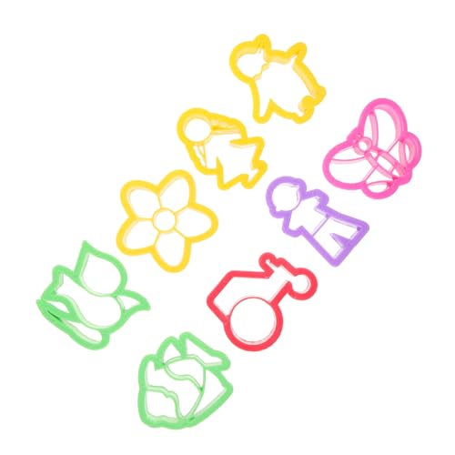 Abaodam 8 Stück Teiliges Set aus Wiederverwendbaren Knetausstechern Multifunktionales Werkzeug für DIY Schmuckherstellung Form für Ohrringe aus Polymer Knete Selbsttrocknend und Leicht zu Abaodam 8 Stück Teiliges Set aus Wiederverwendbaren Knetausstechern Multifunktionales Werkzeug für DIY Schmuckherstellung Form für Ohrringe aus Polymer Knete Selbsttrocknend und Leicht zu von Abaodam