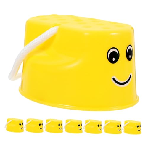 Abaodam 8 Stück Teiliges Stelzen für Kunststoff-Bucket-Stilts Fördert Gleichgewicht Koordination Motorische Fähigkeiten für Outdoor-Spiel Eltern-Junge Mädchen-aktivitäten Tragbar Gelb Abaodam 8 Stück Teiliges Stelzen für Kunststoff-Bucket-Stilts Fördert Gleichgewicht Koordination Motorische Fähigkeiten für Outdoor-Spiel Eltern-Junge Mädchen-aktivitäten Tragbar Gelb von Abaodam