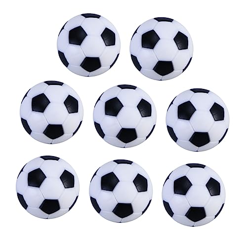Abaodam 8 Stück Zubehör für Fußballmaschinen Fußbälle Fußballspiel Tischfußball-Tischplatte Tischfußball Fußballersatz Kleiner Fußball Ersatzbälle für Tischfußball Black Abaodam 8 Stück Zubehör für Fußballmaschinen Fußbälle Fußballspiel Tischfußball-Tischplatte Tischfußball Fußballersatz Kleiner Fußball Ersatzbälle für Tischfußball Black von Abaodam