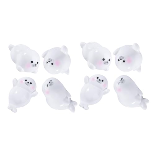 Abaodam 8 Teiliges Robbenstatuen Set Winzige Tierfiguren Kleine Tierfiguren Kleine Meerestierfiguren Robbenspielzeug Winzige Tiere Mini Tiere Mini Meerestiere Kunstharz Weiß Abaodam 8 Teiliges Robbenstatuen Set Winzige Tierfiguren Kleine Tierfiguren Kleine Meerestierfiguren Robbenspielzeug Winzige Tiere Mini Tiere Mini Meerestiere Kunstharz Weiß von Abaodam