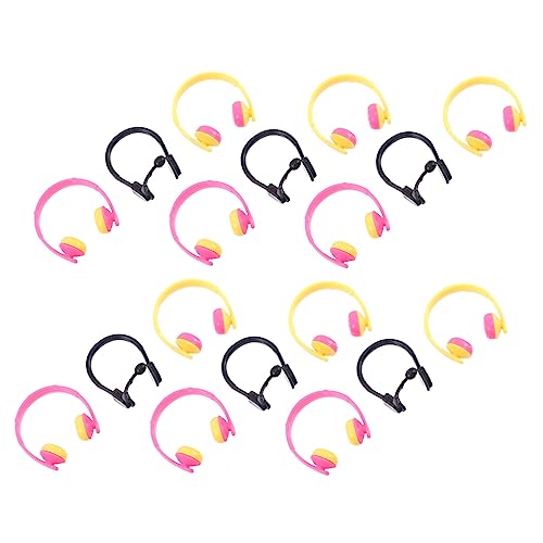Abaodam Schickes Modisches Puppen-mini-Headset Dekorativer Mini-kopfhörer Für Spielzeug Für Mädchen von Abaodam