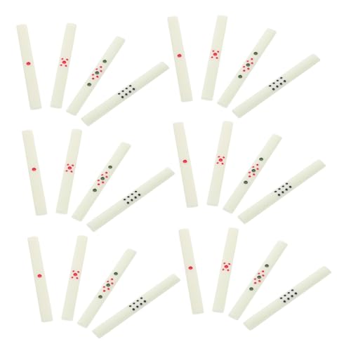 Abaodam 88st Chip-Stick Starkes Magnetisches Logo Spielball-Billard Samtarmbänder Zubehör Für Aufbewahrungswerkzeuge Automatische Aufkleber Ausrüstung Billard Punkt-Billard Beige Plastik von Abaodam