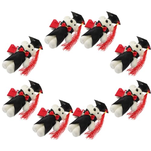 Abaodam 8St Puppe-Abschlussgeschenk Puppenspielzeugfigur Mini-Plüschbären Stoffpuppen Bausätze Abschlussfeier Plush Dekorationen für Blumenstrauß Bärenzubehör selber Machen Plastik Abaodam 8St Puppe-Abschlussgeschenk Puppenspielzeugfigur Mini-Plüschbären Stoffpuppen Bausätze Abschlussfeier Plush Dekorationen für Blumenstrauß Bärenzubehör selber Machen Plastik von Abaodam