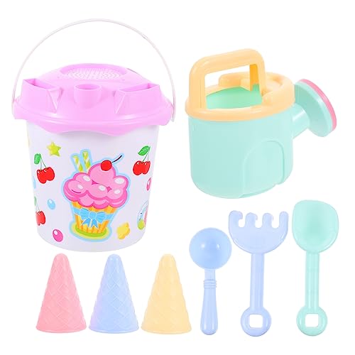 Abaodam 8Stücke Teiliges Set Strand Eimer für Sandspielzeuge für Strandspaß Leichtes und Langlebiges Material für Endlose Strand Abaodam 8Stücke Teiliges Set Strand Eimer für Sandspielzeuge für Strandspaß Leichtes und Langlebiges Material für Endlose Strand von Abaodam