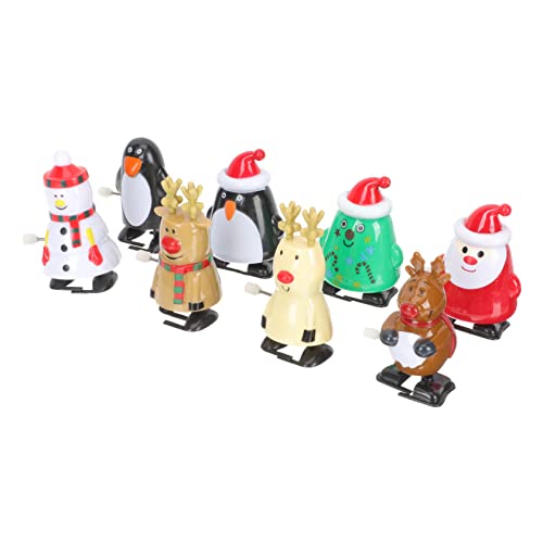 Abaodam 8stücke Teiliges Weihnachts Aufziehspielzeug Lustige Figuren Wie Weihnachtsmann Schneemann Elch Und Pinguin Kreative Sichere Und Wiederverwendbare Spielzeuge Für Junge Mädchen Abaodam 8stücke Teiliges Weihnachts Aufziehspielzeug Lustige Figuren Wie Weihnachtsmann Schneemann Elch Und Pinguin Kreative Sichere Und Wiederverwendbare Spielzeuge Für Junge Mädchen von Abaodam
