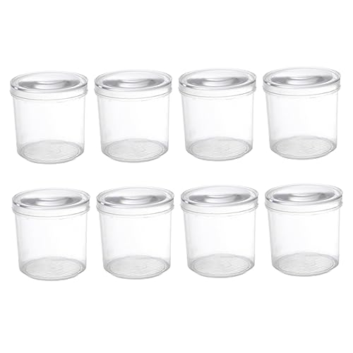 Abaodam 8er-Box Beobachtungsbox Für Insekten Zuschauer Scheinwerfer Für Die Stirn Vergrößerung Einmachgläser Mit Deckel Hingucker Für Erwachsene Lupe Bausatz Tülle Transparent Plastik von Abaodam