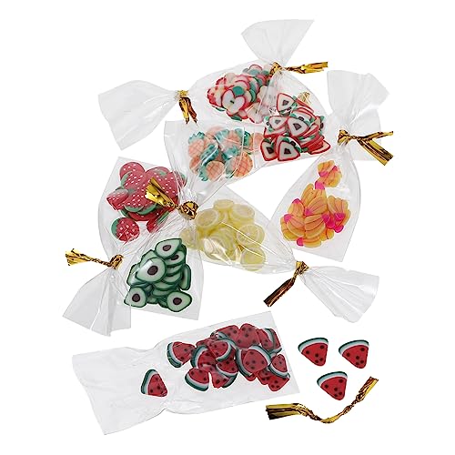 Abaodam 8pcs Puppe Miniatur Lebensmittel Modelle Puppe Miniatur Lebensmittel Spielen Küche Dekore (gelegentliche Stil) von Abaodam
