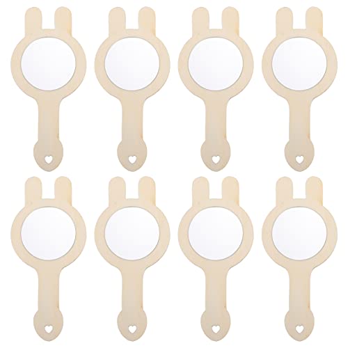 Abaodam 8st Kleiner Holzspiegel Kinderspiegel Unvollendeter Holzspiegel Spiegel Selber Bedrucken Kinderzubehör Bezaubernder Holzspiegel Unfertiges Spiegelspielzeug Hölzern Abaodam 8st Kleiner Holzspiegel Kinderspiegel Unvollendeter Holzspiegel Spiegel Selber Bedrucken Kinderzubehör Bezaubernder Holzspiegel Unfertiges Spiegelspielzeug Hölzern von Abaodam