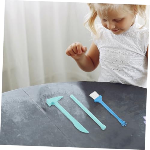 Abaodam 9 Sätze Ausgrabungsset Teilig Leichtes Werkzeugset Hammer Meißel Pinsel für Jungen Mädchen Spielerisches Lernen Kreatives Experimentierspielzeug Handliches Fossilien Grabungsset Abaodam 9 Sätze Ausgrabungsset Teilig Leichtes Werkzeugset Hammer Meißel Pinsel für Jungen Mädchen Spielerisches Lernen Kreatives Experimentierspielzeug Handliches Fossilien Grabungsset von Abaodam