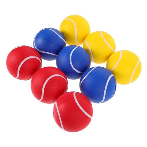 Abaodam 9 Stück Bälle für Kindersport Pu Tennisbäle Farbenfrohe Spielzeuge Kinderbewegungsspielzeug Outdoor Gymnastikball Bälle hüpfen Polyurethan Abaodam 9 Stück Bälle für Kindersport Pu Tennisbäle Farbenfrohe Spielzeuge Kinderbewegungsspielzeug Outdoor Gymnastikball Bälle hüpfen Polyurethan von Abaodam