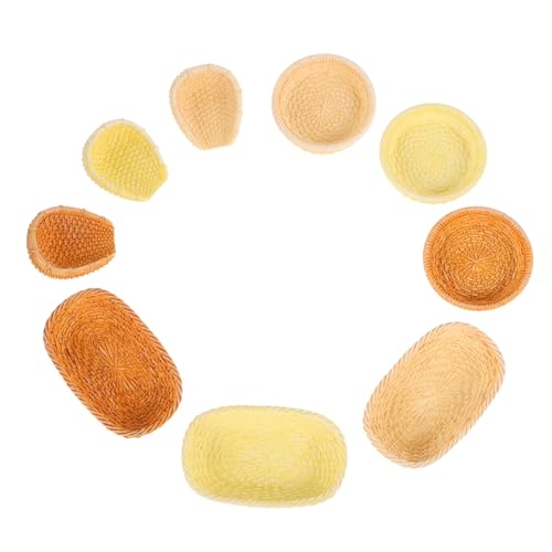 Abaodam 9 Stück Teiliges Miniatur Geflochtener Weidenkorb Kleine Puppenhaus Dekoration Vielseitige DIY Mikro Landschaft Zubehör Detailreiche Handgefertigte Miniatur Körbe für Kreative Abaodam 9 Stück Teiliges Miniatur Geflochtener Weidenkorb Kleine Puppenhaus Dekoration Vielseitige DIY Mikro Landschaft Zubehör Detailreiche Handgefertigte Miniatur Körbe für Kreative von Abaodam