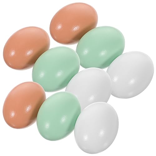 Abaodam Eier 9pcs Ostern Party Dekorationen Gefälschte Holz Eier Handwerk Größe Ostern Requisiten Abaodam Eier 9pcs Ostern Party Dekorationen Gefälschte Holz Eier Handwerk Größe Ostern Requisiten von Abaodam