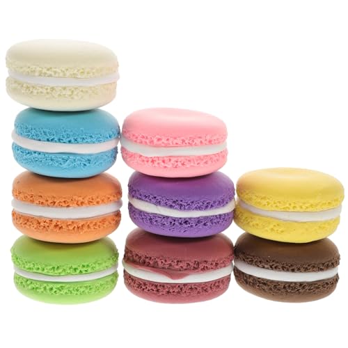 Abaodam 9stücke Teiliges Künstlicher Macarons Realistische Nachbildung Für Hochzeitsdekoration Fotografie Und Kreative Bastelprojekte Bunte Und Lebendige Farben Für Jede Veranstaltung Abaodam 9stücke Teiliges Künstlicher Macarons Realistische Nachbildung Für Hochzeitsdekoration Fotografie Und Kreative Bastelprojekte Bunte Und Lebendige Farben Für Jede Veranstaltung von Abaodam