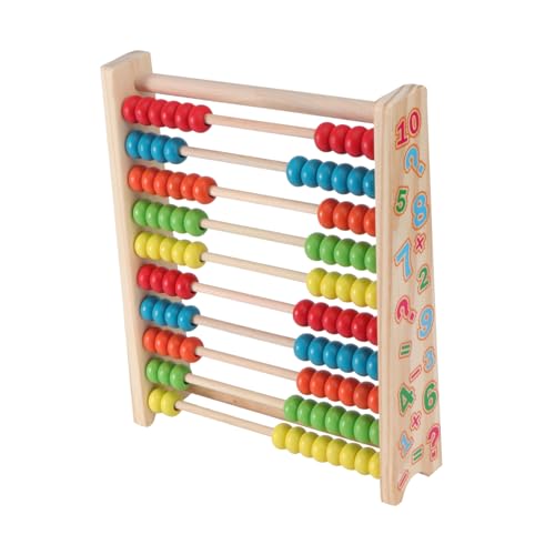 Abaodam Abakus Für Pädagogisches Lernspielzeug Mit 10 Gängen Klassisches Holzspielzeug Für Frühe Mathematikfähigkeiten Ideal Für Jungen Und ädchen Abaodam Abakus Für Pädagogisches Lernspielzeug Mit 10 Gängen Klassisches Holzspielzeug Für Frühe Mathematikfähigkeiten Ideal Für Jungen Und ädchen von Abaodam