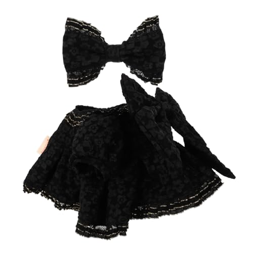 Abaodam Rollenspielanzug Für Mini-puppenhaus Abendkleid Aus Weichem Plüsch Mit Schleife Und Modischem Besatz Abaodam Rollenspielanzug Für Mini-puppenhaus Abendkleid Aus Weichem Plüsch Mit Schleife Und Modischem Besatz von Abaodam