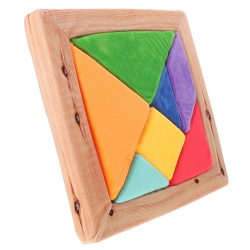 Abaodam Abnehmbares Blockpuzzle Kissenspielzeug für Kreatives Montessori Lernspielzeug Geometrische Formen für Geburtstagsaktivitäten und Kindertag Abaodam Abnehmbares Blockpuzzle Kissenspielzeug für Kreatives Montessori Lernspielzeug Geometrische Formen für Geburtstagsaktivitäten und Kindertag von Abaodam