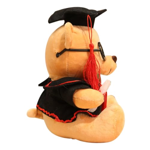 Abaodam Abschluss Dr Bär Abschluss Stoffbär Tier Plüsch Abschlussbär Puppe Plüschbär Puppe Ausgestopfter Abschlussbär Zarter Stoffbär Abschlussbären Pp Baumwolle von Abaodam