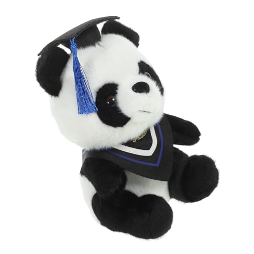 Abaodam Abschluss Panda Plüsch Bezauberndes Stofftier Mit Feiner Verarbeitung Für Abschlussfeiern Sicher Und Langlebig Und Panda von Abaodam